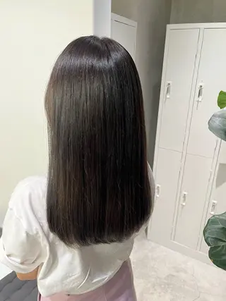 ロング カラー 結衣/ 無料カットモデル🎀のヘアスタイル