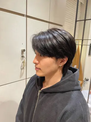 メンズ 吉川沙知 /ナチュラルカラーのヘアスタイル