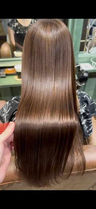 ロング ケイジ✨透明感 /艶カラー✨のヘアスタイル