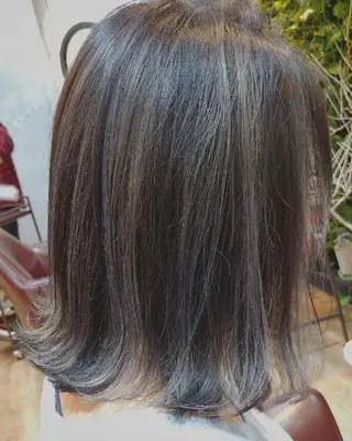 ミディアム カラー パーマ ヘアアレンジ 6月オープン♪豊見城 Lodattu✁清水のヘアスタイル