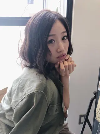 ミディアム カラー 🧡ショートの達人 🧡SHOのヘアスタイル