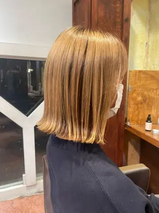 ミディアム ar北千住 あやみのヘアスタイル