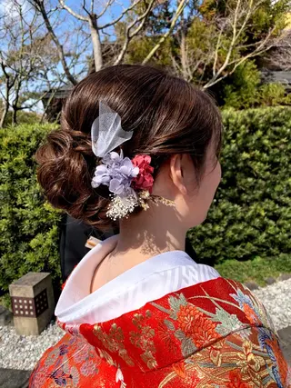 ヘアアレンジ make room Blissのヘアスタイル