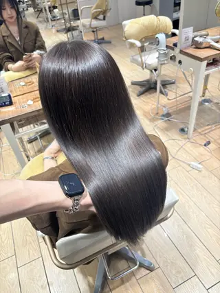 ロング カラー 髪質改善🍯/透明感 カラー/MANARUのヘアスタイル