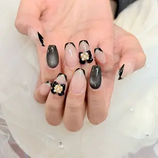 ネイル 🧸yuki🍯 パラジェル取扱店🐝のネイルデザイン