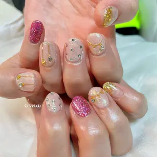 ネイル nail salon e'mu💐のネイルデザイン