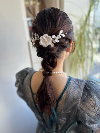 ヘアアレンジ Miku 🦔 / ヘアセットのヘアスタイル