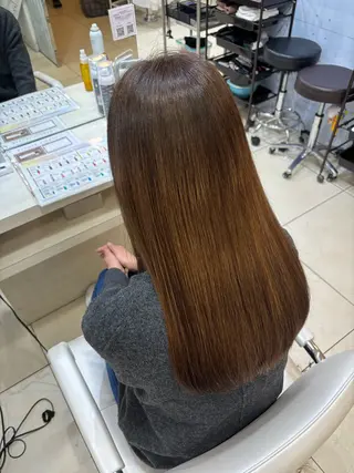 ロング 🌸暖色髪質改善 MEI🌸のヘアスタイル