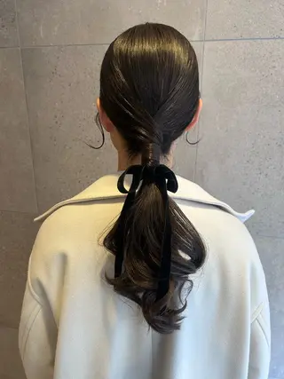 ロング カラー 艶カラー🫧/ 板倉かなみのヘアスタイル