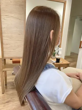 ロング ハイライト⭐️上野 高広のヘアスタイル