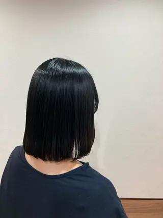 ミディアム Annon プライベートサロンのヘアスタイル