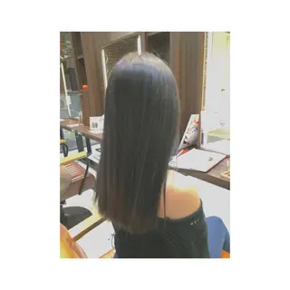 ロング カラー なかの たくみのヘアスタイル