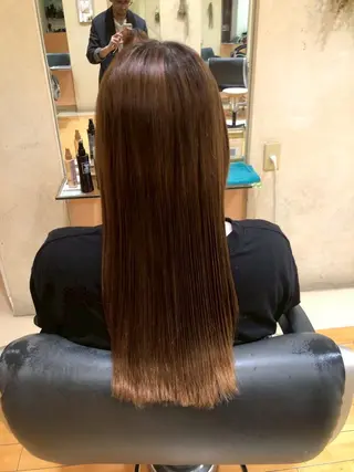 ロング 髪質改善cn nakaoのヘアスタイル