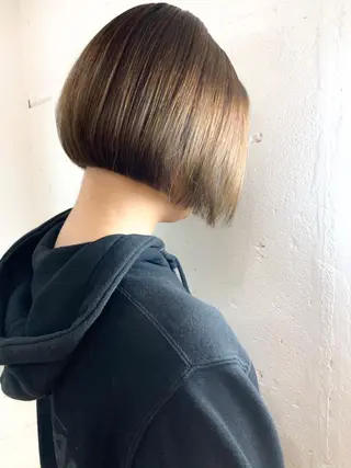 ショート ショート✨ボブ✨代表 新田見美仁のヘアスタイル