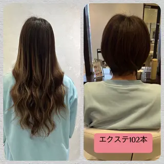 ロング EARTH長岡 🌼渡辺まい🌼のヘアスタイル