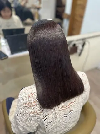 セミロング 茅野 あゆ美のヘアスタイル