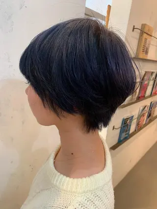 ショート カラー 🍑艶髪✖️暖色系 ✨momoka🍑のヘアスタイル