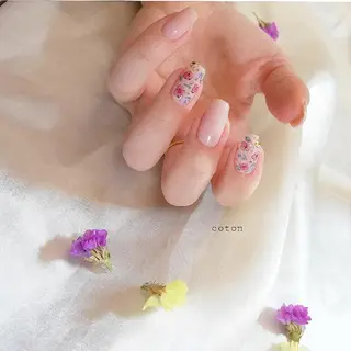 ネイル 🥀ネイルサロン cotonコトン🥀のネイルデザイン