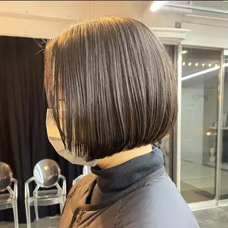 ショート カラー 大石 沙季のヘアスタイル