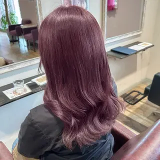 セミロング 柔らかいcolor ￤韓国￤🩰マユ🩰のヘアスタイル