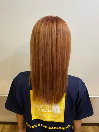 ロング カラー 安島(あじま) 慎(まこと)のヘアスタイル