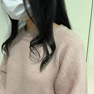 ミディアム カラー 酒井 陽南乃のヘアスタイル