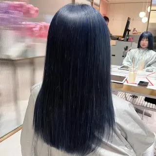 ミディアム カラー 赤羽今日子/レイヤー /盛れる顔まわりのヘアスタイル