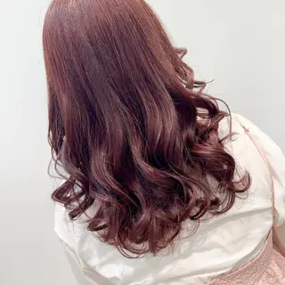 ミディアム カラー ヘアアレンジ 新宿color🐝 AYAKA🌈💖のヘアスタイル