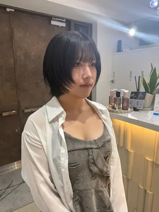 ショート 似合わせスタイル☁️ 堀内志茉🍀のヘアスタイル