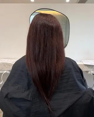 セミロング カラー こぐれ みさきのヘアスタイル