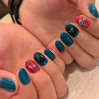 ネイル ジェヌインネイル 河内のネイルデザイン