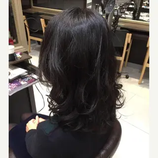 ミディアム yui .のヘアスタイル