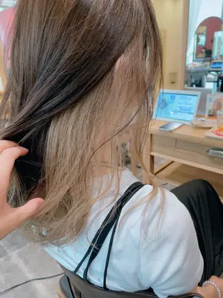 セミロング 藤本 祥実のヘアスタイル