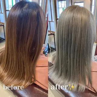ロング タカツド ユウキのヘアスタイル