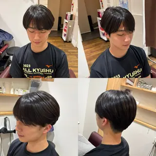 ショート メンズ 園田 一喜のヘアスタイル