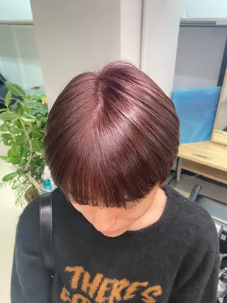ショート カラー Lomalia／ yuzuki🤎ᐩᕀのヘアスタイル