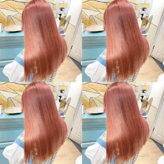 カラー レイヤーカット/ 縮毛矯正🇰🇷早坂のヘアスタイル