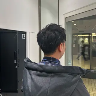 メンズ 松下 奈央のヘアスタイル