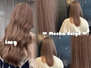 セミロング カラー 🫧🧸カラーヘアメ 🫧MIO🧸🫧のヘアスタイル