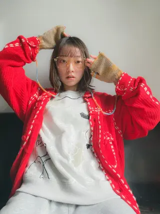 ミディアム カラー 🌱加藤　胡太郎 /艶髪ストレート🌱のヘアスタイル