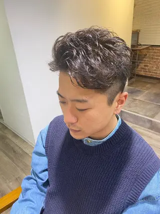 メンズ 粕川 達哉のヘアスタイル