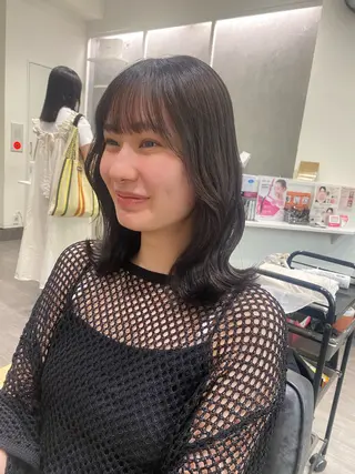 ミディアム cocotte🌿 amaneのヘアスタイル