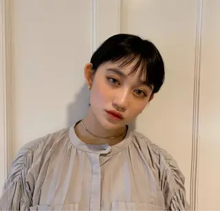 ショート 暖色/パーマ 🌼クニトウメイのヘアスタイル