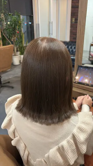カラー 🫧透明感カラー 槇野🫧のヘアスタイル