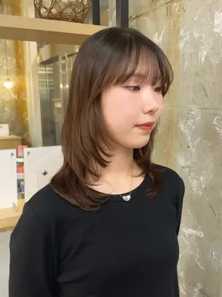 ミディアム レイヤー⌇アレンジ ⌇misato🩶のヘアスタイル