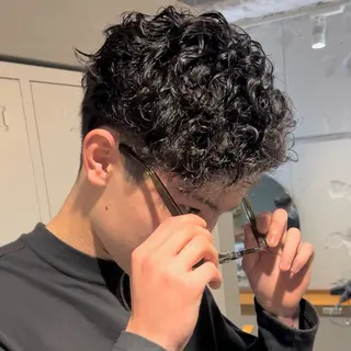 パーマ メンズ 大谷樹生/ メンズ専用アカウントのヘアスタイル