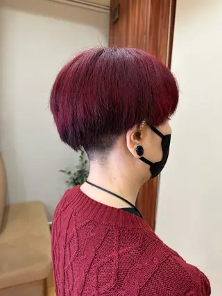 ショート ボブ/ゆるふわ ボブパーマ/とういのヘアスタイル