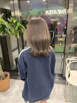 セミロング カラー トレンドレイヤー No.1/KOHEIのヘアスタイル