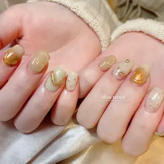 ネイル Montrésor 名古屋ネイルサロンのネイルデザイン