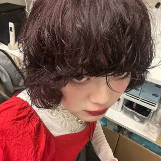 ショート カラー 🧣艶カラー・ヘア セット Chie🧸のヘアスタイル
